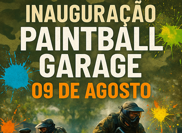 Inauguração do Paintball Garage